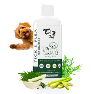 Pet Shampoo for Ticks and Fleas